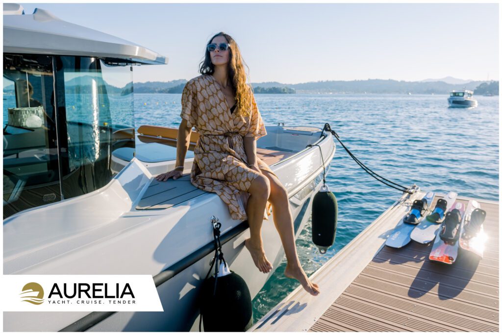 AURELIA YACHTING -SAXDOR 320 GTC- MOTORYACHT - PRIVATE CRUISE - PRIVATE CHARTER - TENDER - CORFU