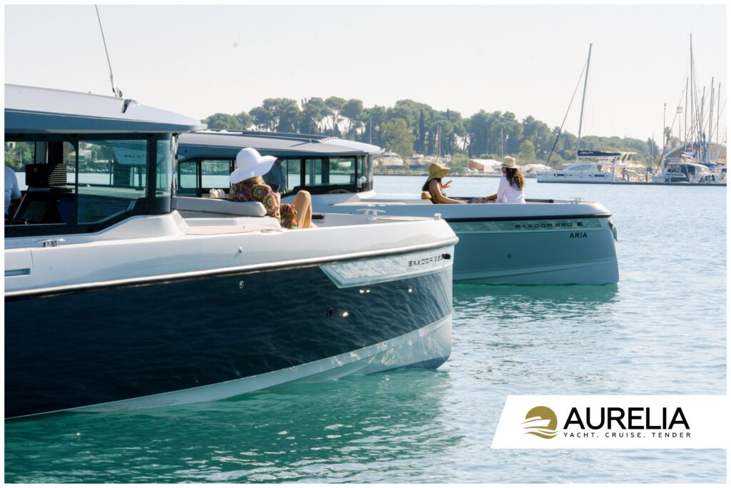 AURELIA YACHTING -SAXDOR 320 GTC- MOTORYACHT - PRIVATE CRUISE - PRIVATE CHARTER - TENDER - CORFU
