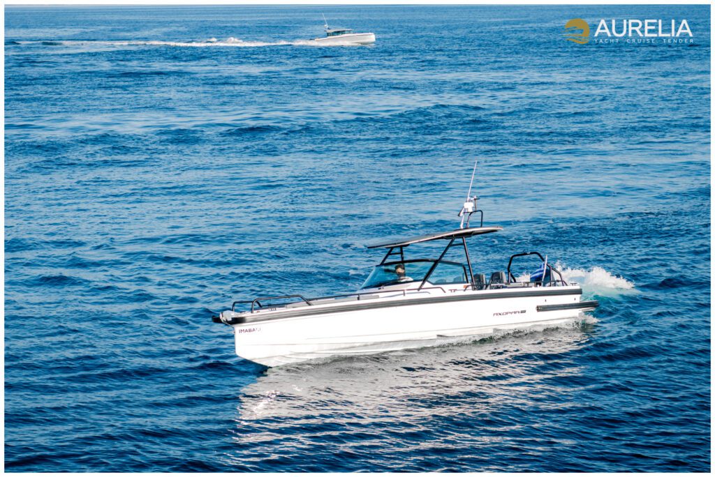 AURELIA YACHTING -SAXDOR 320 GTC- AXOPAR 28TT - BRABUS LINE - MOTORYACHT - PRIVATE CRUISE - PRIVATE CHARTER - TENDER - CORFU